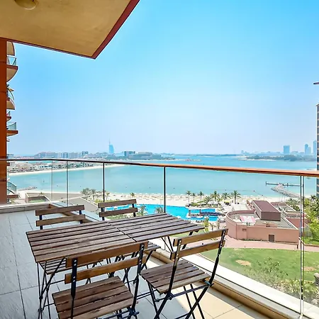 Luxury Escapes - Ocean-View Retreat 1-Bedroom Apartment At Tiara Residence Palm Dubai Exterior photo